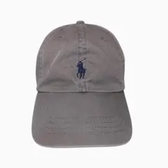 90s ポロラルフローレン✨POLO ヴィンテージ コットンチノ ボールキャップ