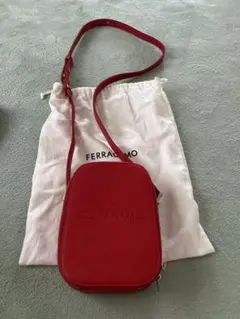 FERRAGAMO ショルダーバッグ レッドのサムネイル