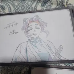 鬼滅の刃 胡蝶しのぶ かなえ おすそ分けポストカード4枚セット