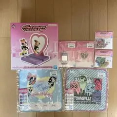 パワーパフガールズ　一番くじ　Ａ賞 スマホスタンド・アクリル・ステッカーなど