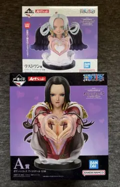 ワンピース 一番くじ ハンコック sスネーク フィギュア　セット　アートスケール