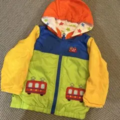 ミキハウス　ホットビスケッツ　リバーシブル　ウィンドブレーカー　90
