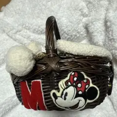 ミニーマウス刺繍のかごバッグ グーちゃんおはよ♡ | 川崎希オフィシャルブログ「のぞふぃす´s