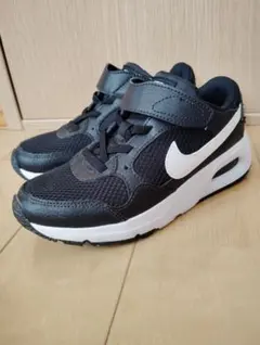 ナイキNIKE AIR MAX　キッズスニーカー　ブラック/ホワイト