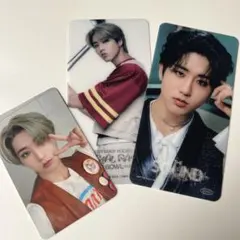 スキズ　トレカ　ハン3点セット