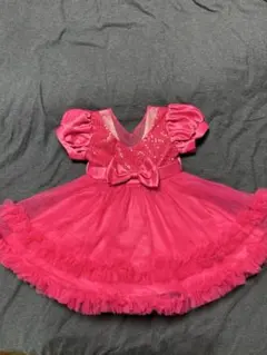 ベビー ピンク フリル ドレス