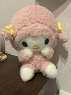 マイスウィートピアノ ぬいぐるみ ボア素材 ピンク