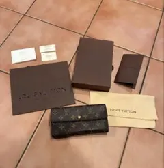 ルイヴィトン ポルトモネ・クレディ モノグラム M61726 長財布 旧型