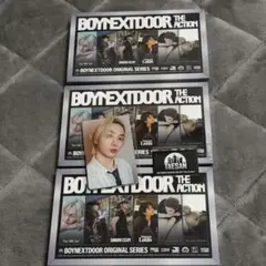 BOYNEXTDOOR The Action トレカセット テサンステッカー