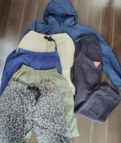 キッズ150サイズ男の子まとめ売り ボトムス5枚、上着1枚