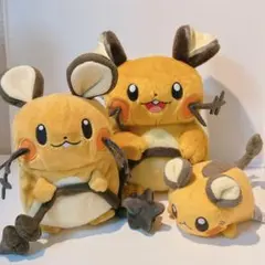 ポケモン デデンネ ぬいぐるみ3点セット