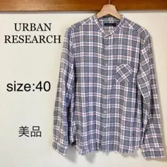 URBAN RESEARCH アーバンリサーチ チェック柄シャツ Lサイズ