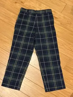 EAST BOY COMET ネイビー チェック ロングパンツ フォーマル110