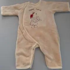 プーさんもこもこロンパース 50-60