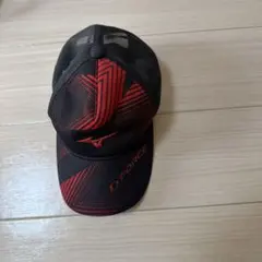 MIZUNO ミズノ D-FORCE キャップ ブラック レッド