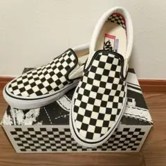 未使用 US9 27.0 VANS × ssz 裏VANS スリッポン バンズ - メルカリ