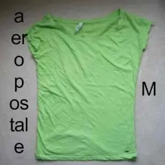 プロフ必読aeropostale☆ライムグリーンカットソー/MMのサムネイル