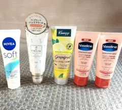 64b1★Vaseline クナイプ 他 ハンドクリーム 5本セットのサムネイル