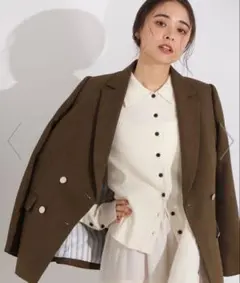 N.Natural Beauty Basic ダブルブレストテーラードジャケットのサムネイル