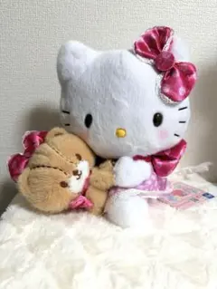 【新品】ハローキティ タイニーチャム　ペアぬいぐるみ