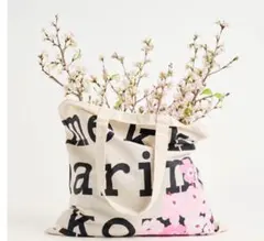 マリメッコ　ノベルティ　トートバッグ　さくらピンク