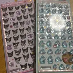 【正規品】ボンボンドロップミニ シールサンリオ　 クロミ　ハンギョドン2枚セット