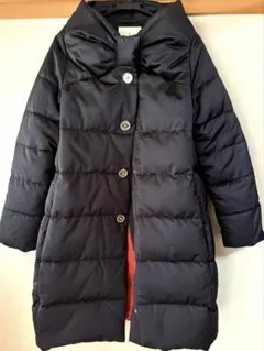 kate spade リボンカラー ダウンコート Aライン