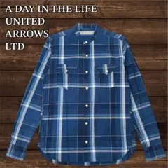 A DAY IN THE LIFE UNITED ARROWチェック柄シャツ長袖