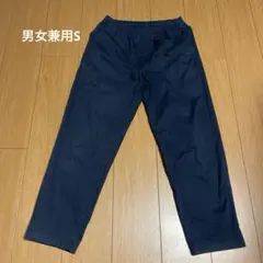 ネイビー ワイドパンツ