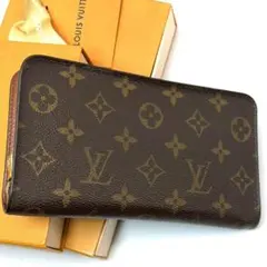 ✨超美品✨ルイヴィトン モノグラム ポルトモネ ジップ ラウンドファスナー 美品】ルイヴィトン ポルトモネジップ モノグラム ラウンドファスナー