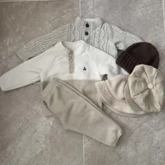 子ども服80-85cm まとめ売り　帽子３個セット