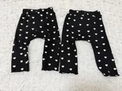 ハート柄 パンツ 95cm 2枚セット