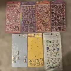 サンリオ うるちゅる 第2弾 シールセット 6シート+スヌーピー