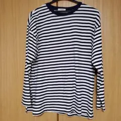 studioCLIP ストライプ長袖Tシャツ Mサイズのサムネイル