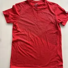 asics 吸汗速乾 Tシャツ M レッド