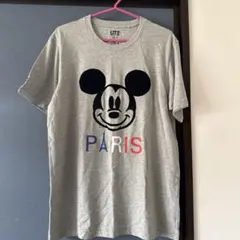 ハ*ミ様 ニ*コ様 UNIQLO ミッキーマウス Tシャツ グレー