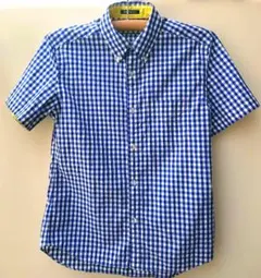 BEAMS ギンガムチェック ブルー ネオンカラー イエローのサムネイル