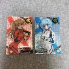 エヴァンゲリオン アスカ レイ 2009 2枚セット