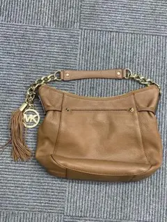 MICHAEL KORS ブラウンショルダーバッグ
