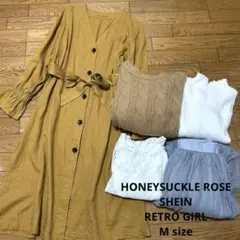 まとめ売り　コーデ売り　usedアイテム５点　HONEYSUCKLE ROSE
