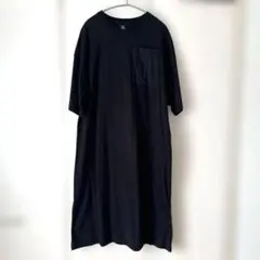 GERRY カットソーワンピース ブラック