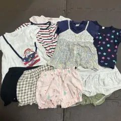 キッズ女の子80 上下5点セット