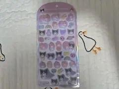 マイメロディ&クロミ コットンパフィーシールのサムネイル
