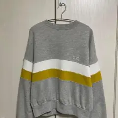 Lee トレーナースウェット マルチカラー ワンポイント刺繍 Mサイズ 長袖