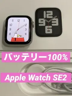最大容量100% Apple Watch SE 2