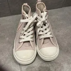 CONVERSE キッズ スニーカー ハイカット ピンク キャンバス　18センチ