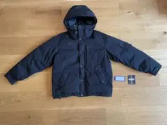 ザノースフェイス　パープルレーベル　マウンテンショートダウンパーカ　ブラック　M