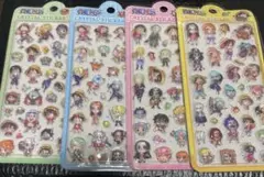 ワンピース　硬いシール 4枚