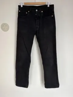 Levi's 501 ブラックデニム W28 L30 - メルカリ