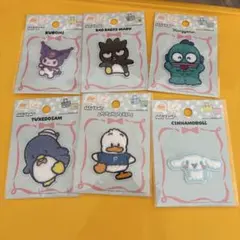 【送料無料】刺繍ワッペン ダイソー サンリオ　6個セット